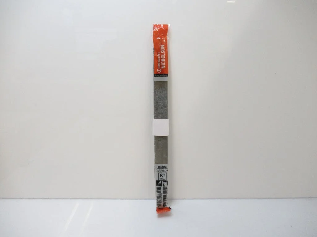 03632NN Nicholson 8" Long, Smooth Cut Flat, File Double Cut