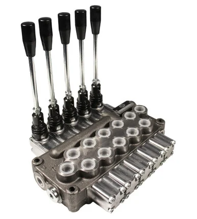 21 Series Directional Control Valve: 5 Spool, 4-way 3 pos. tandem center, SAE 12
