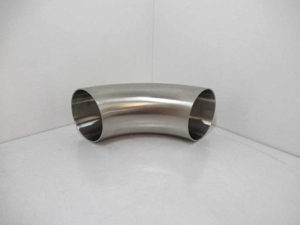 2WCL3.0 Sanitary 90° Polished Butt-Weld 3" Elbow Stainless Steel 304