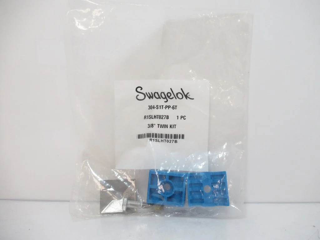 304-S1T-PP-6T Swagelok Twin Bolted Plastic Clamp Tube Support Kit