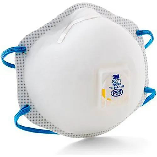 3M™ 8271 P95 Disposable Respirator w/ Exhalation Valve, 10/Box
