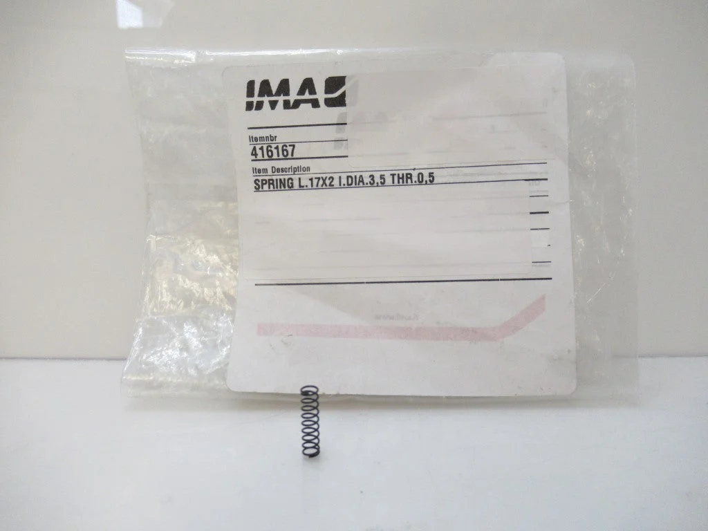 416167 IMA Spring L.17X2 I.DIA.3,5 THR.0,5