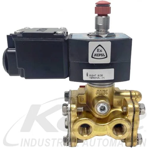 ASCO JPIS8316B301 3-WAY N/C 1/4" Intrinsically Safe Solenoid Valve