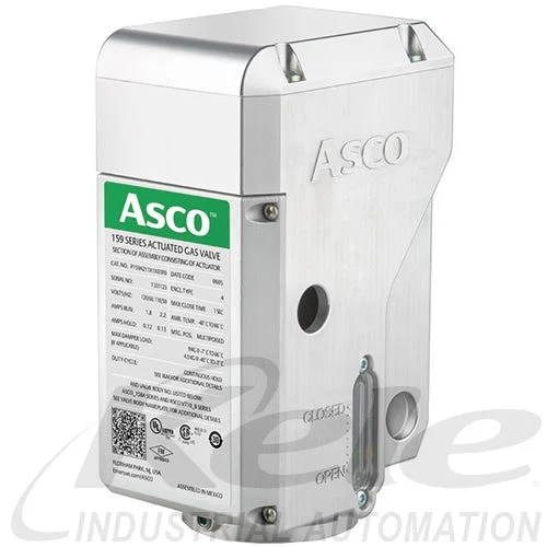 ASCO Valve P159 On-Off and High-Low-Off Motorized Actuator