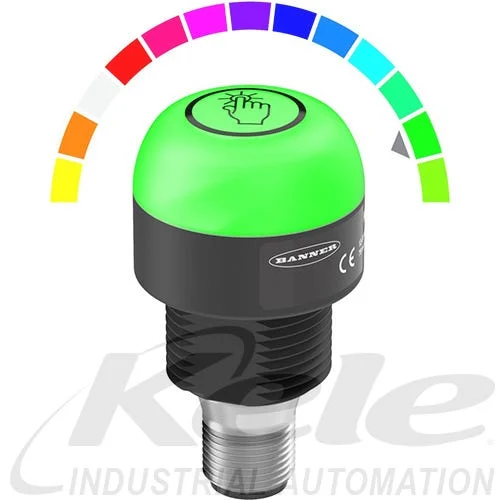 Banner K30PTSQ K30 Pro Multicolor Programmable Touch Sensor with PICK-IQ [809277]
