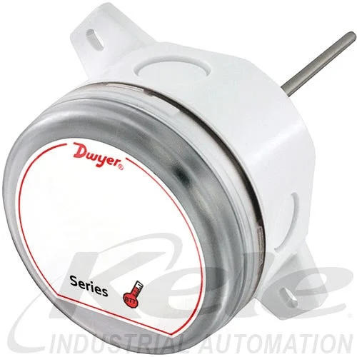 Dwyer BTT-D12-1 Duct Mount Temperature Transmitter, 12" Probe