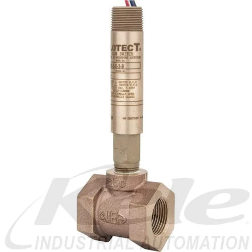 Dwyer V6EPB-B-S-4-B V6 Flotect Explosion-Proof Mini Flow Switch: 1-1/4" NPT, SPDT