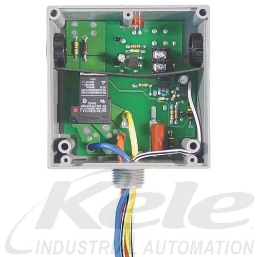 Functional Devices RIBTE01B 120 VAC Enclosed Low Coil Input Relay, 1 SPDT