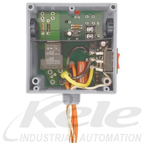 Functional Devices RIBTE02SB 208-277 VAC Enclosed Low Coil Input Relay, 1 SPST