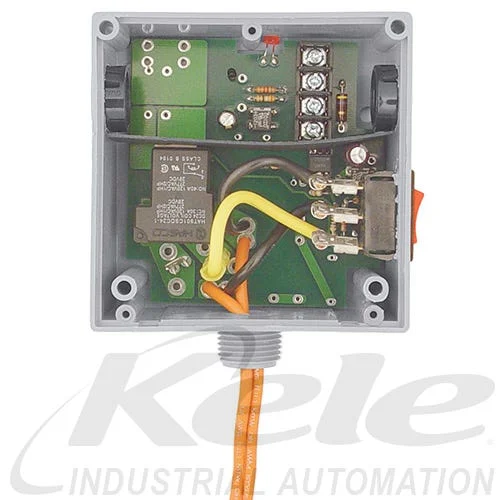 Functional Devices RIBTE24SB 24 VAC/VDC Enclosed Low Coil Input Relay, 1 SPST