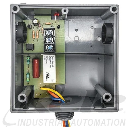 Functional Devices RIBTH1C 10-30 VAC/VDC or 208-277 VAC Enclosed T-Style Pilot Relay, 1 SPDT