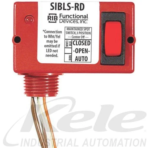 Functional Devices SIBLS-RD Power Control Switch, 5A SPDT