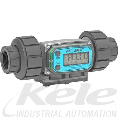 GPI Flomec G2P10NQ9GMA 1" Turbine Flowmeter: 5-50 GPM
