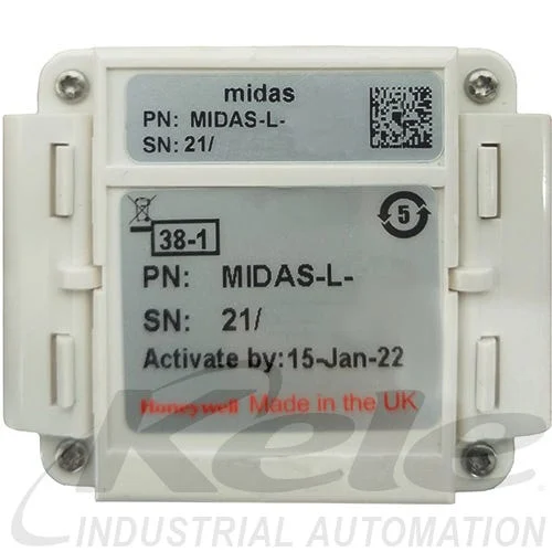 HoneywellMIDAS-E-ASH Gas Detector Sensor Cartridge for Arsine (AsH3)