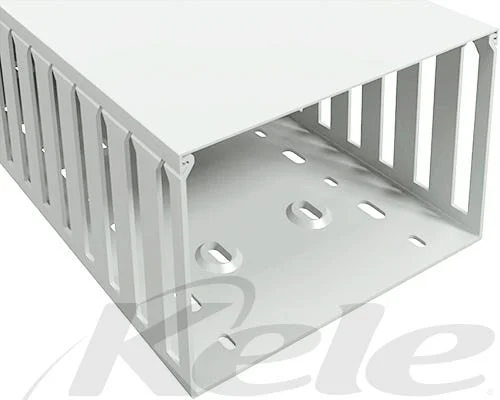 Iboco T1-6040W White Covered Wire Duct 