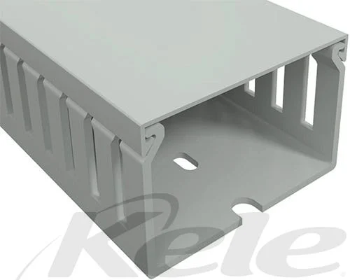 Iboco T1E-4022G Gray Covered Wire Duct 