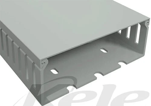 Iboco T1E-3015G-PKG12 Gray Covered Wire Duct 12/PK