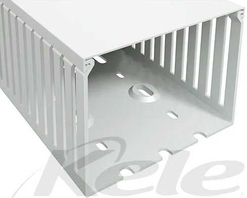 Iboco T1E-4030W White Covered Wire Duct 