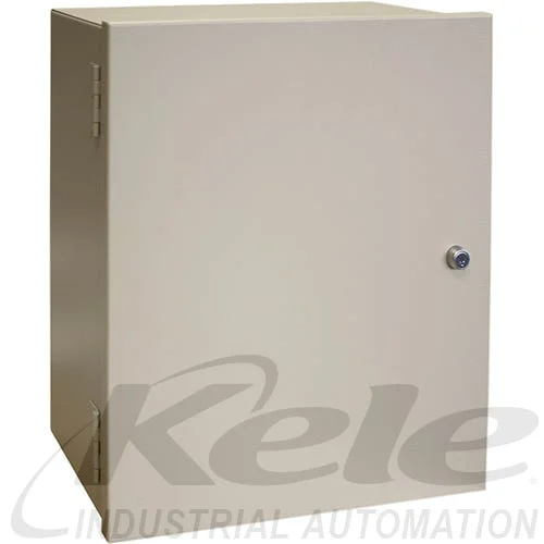 Kele RET1-121207BT-P Steel 12x12x7 NEMA 1 Enclosure with Subpanel