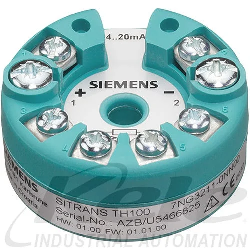 Siemens SITRANS TH100 Temperature Transmitter for RTDs
