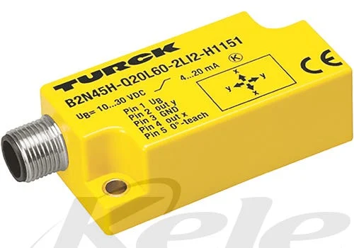 Turck B2N10H-Q20L60-2LI2-H1151 Dual Axis Angular Position Inclinometer [1534012]