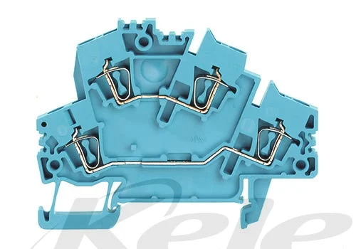 Weidmuller ZDK 2.5-2 BL Blue Two-Position 2.5MM Feed-Through Terminal [1791000000]