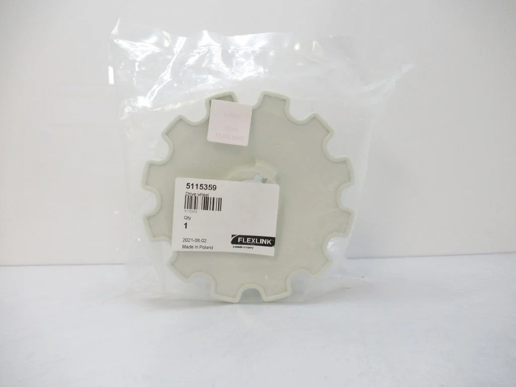 5115359 FlexLink X85X Drive Wheel, Class B, White