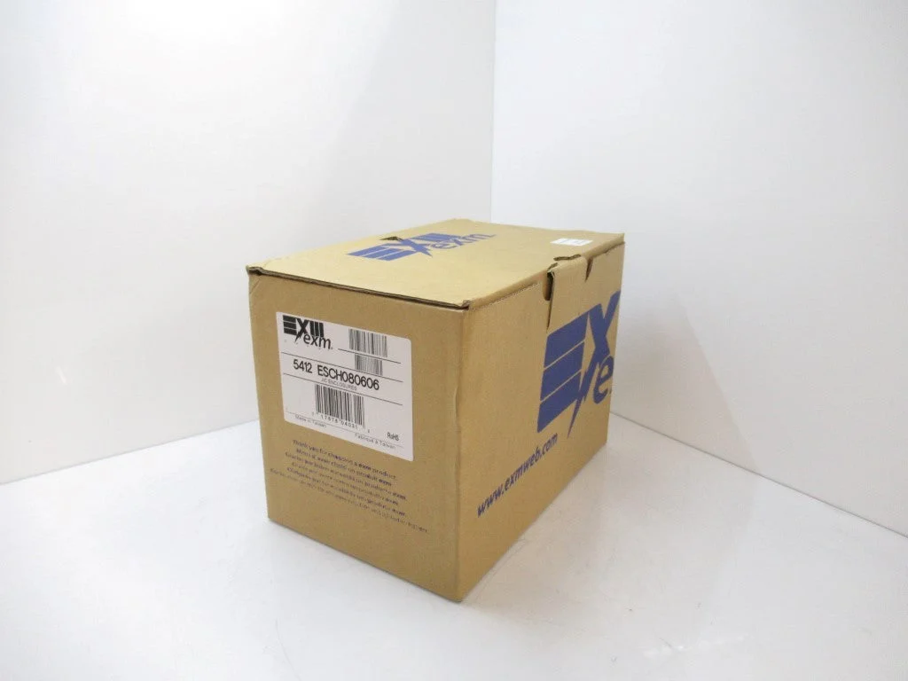 5412 ESSC080606 EXM, Electrical Enclosure Box Steel 8"x6"x6", Gray
