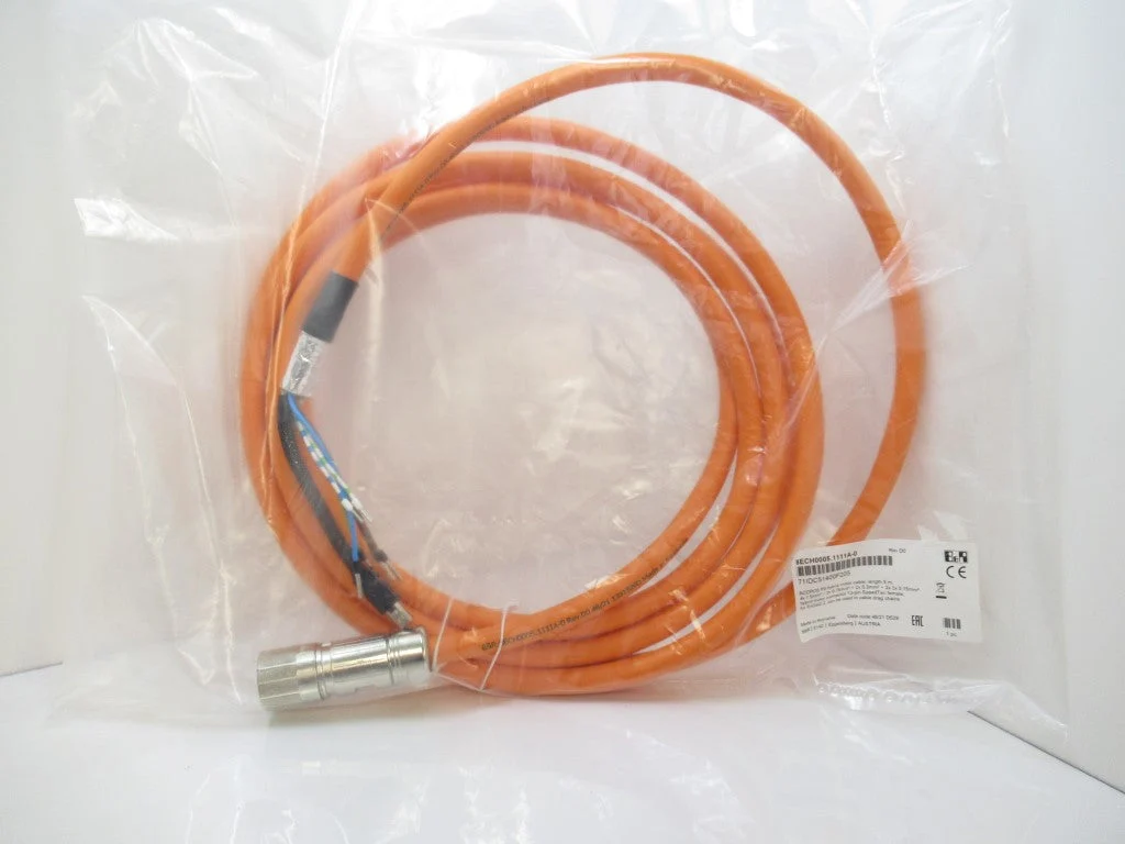 8ECH0005.1111A-0 B&R Acopos P3 Hybrid Motor Cable, 13-Pin Female, 5M