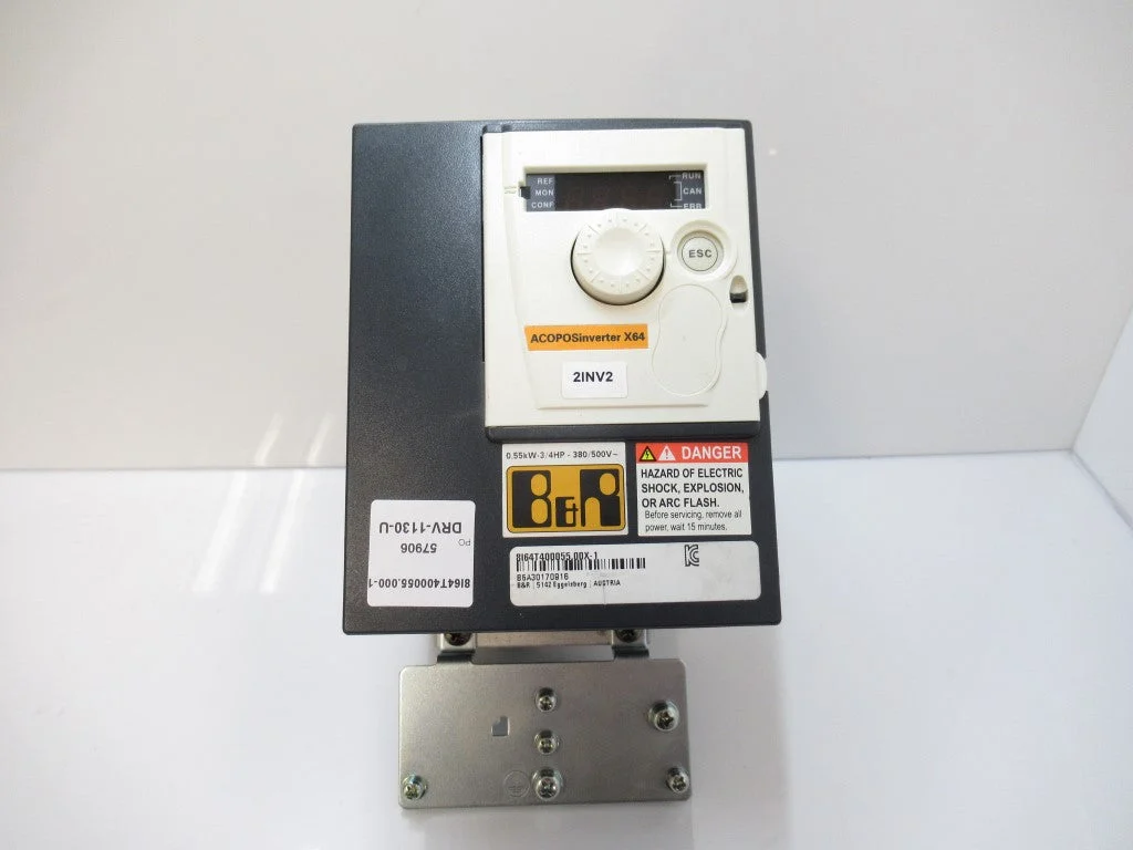 8I64T400055.000-1 B&R ACOPOS Inverter X64, 8I64T400055.00X-1, Rev.D0