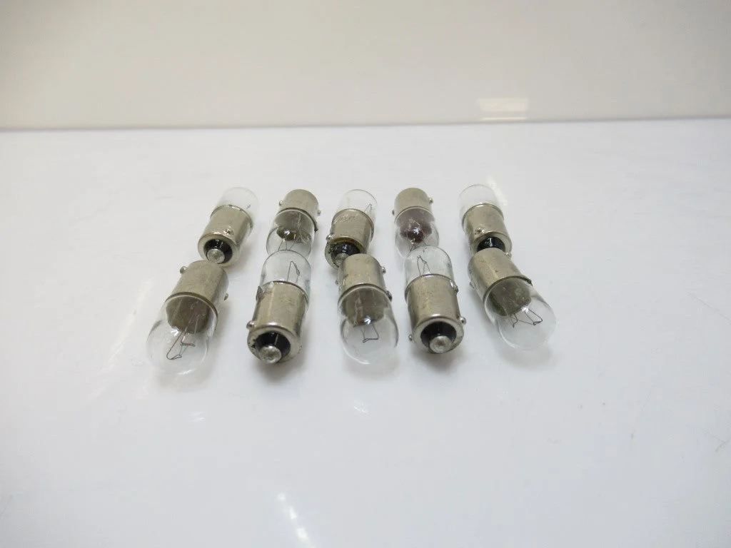 967 Miniature Lamps Bulbs, Clear, 130V, 2.4W