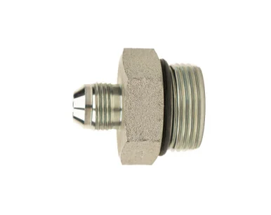 ADAPTER FORGED STEEL 3/4-16 MALE JIC TO 1 5/16-12 MALE ORING STRAIGHT