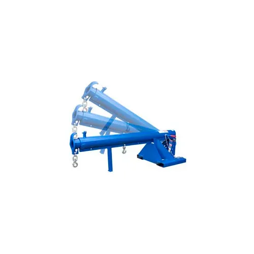 Adjustable Pivoting Forklift Jib Boom Crane LM-OBT-6-24 6000 Lb. 24" Centers
