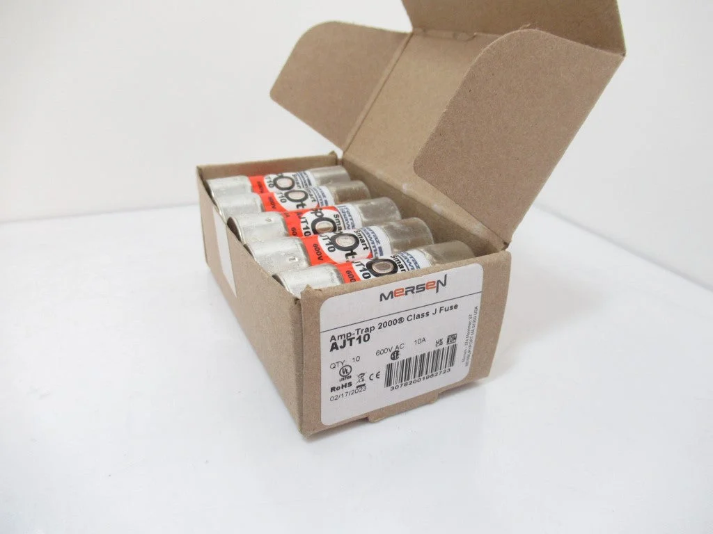 AJT10 Mersen Fuse Smart Spot 600V AC, 10 A, Class J