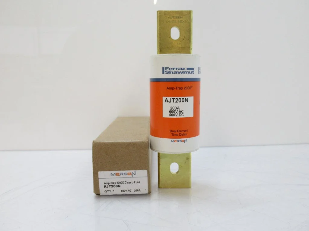 AJT200N Mersen Fuse Amp-Trap 2000 Class J 600 VAC 200A Time-Delay