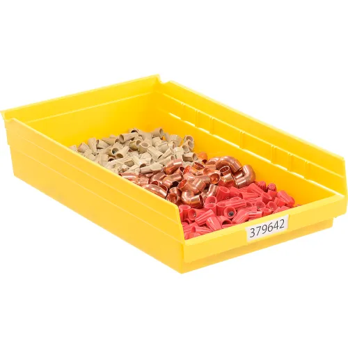 Akro-Mils Plastic Nesting Storage Shelf Bin 30178 - 11-1/8"W x 17-5/8"L x 4"H Blue - Pkg Qty 12