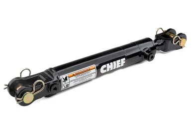 AT Tie-rod Alternative Hydraulic Cylinder: 2 Bore x 20 Stroke, 1.125 Rod