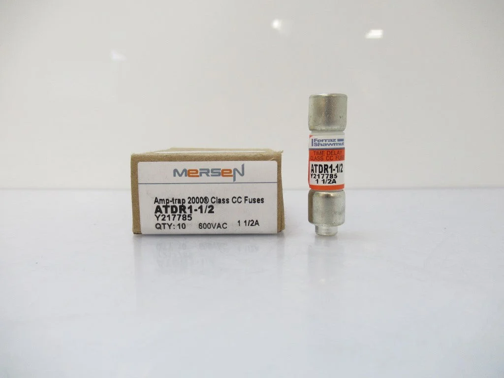 ATDR1-1/2 Mersen Fuse 1-1/2 A, Amp-Trap 2000, Class CC, Time-Delay