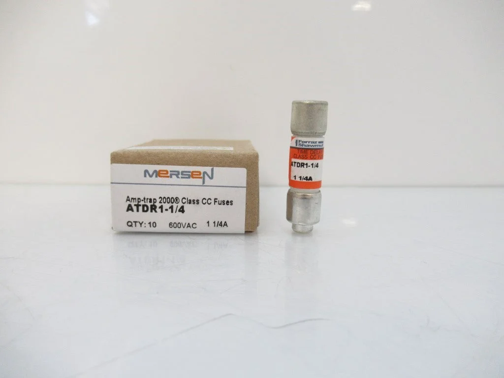 ATDR1-1/4 Mersen Fuse Amp-Trap 2000 600V 1.25A Time-Delay Class CC