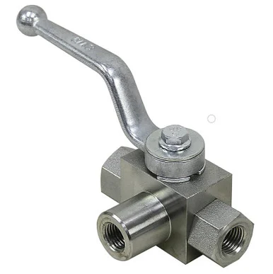 Ball Valve (L-Bore): WBV3L-1600, 1” NPT Port Size, 4500 PSI