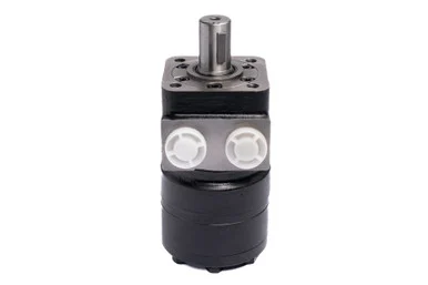 BM1 Hydraulic Motor: 15.2 CID, 1” Straight Woodruff Key Shaft, 4-Bolt Flange, 1015 PSI, Parallel 1/2 NPT Ports