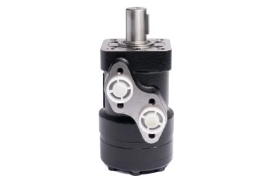 BM1 Hydraulic Motor, 24.41 (400) CID, SAE 10 Ports, 1” Straight Key Shaft, 4-Bolt Flange, Staggered Ports