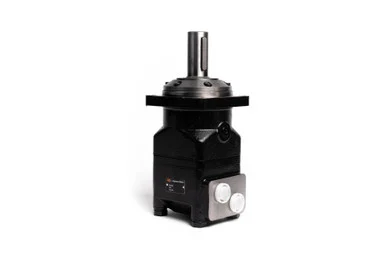 BMT Hydraulic Motor: 30.51 CID, 1 1/2” Straight Parallel Key Shaft, 1015 PSI, Staggered SAE 12 Ports