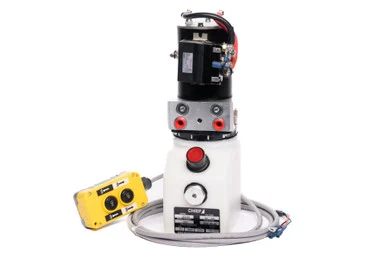 Chief Hydraulic Power Unit, 12VDC, Double Acting, SAE 4 ports, 2.5 L Tank