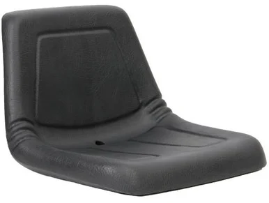 Concentric Replacement Seat: Deluxe High Back Seat, Black