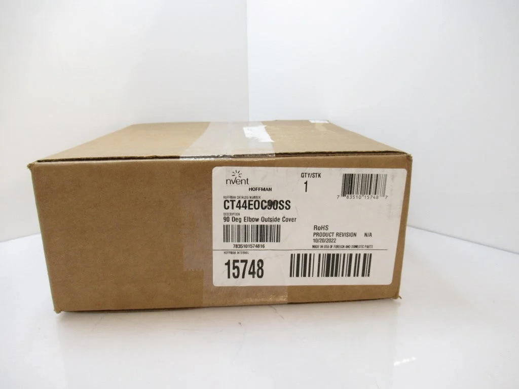 CT44EOC90SS Nvent Hoffman 90 Deg Elbow Outside Cover 4x4"