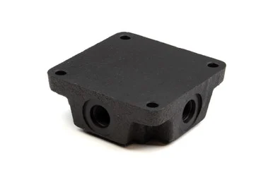 D03 Subplate, SD03-6-FS-S, Series or Parallel, 1 Section