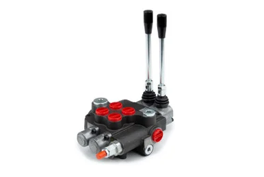 Directional Control Valve, 21 GPM, SAE 10/12 Inlet/Outlet, 2 Spool