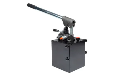 Double-Acting Hydraulic Hand Pump 1.3 Gal. 3/8 NPT 1.51 CID