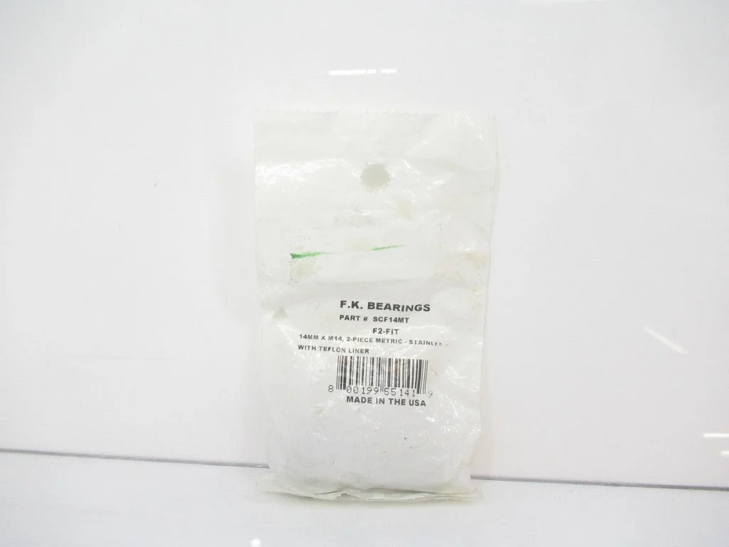 F.K. Bearings SCF14MT Ball Joint Rod End, M14 X 2mm Internal Thread